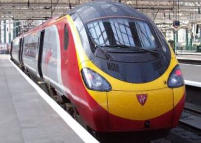 Tren de la británica Virgin Trains.