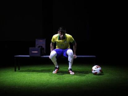 Neymar, en un acto publicitario.