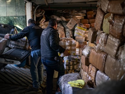 Incautación de fentanilo, en Tijuana (México) en octubre de 2022.