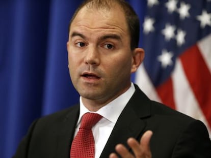 O vice-assessor de Segurança Nacional dos EUA, Ben Rhodes.