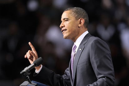 Barack Obama, el pasado viernes en Miami.