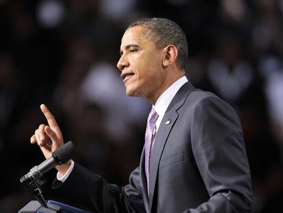 Barack Obama, el pasado viernes en Miami.