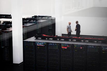 El Mare Nostrum V, el supercomputador de última generación del Barcelona Supercomputing Center.