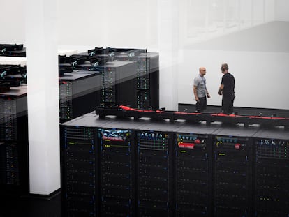 El Mare Nostrum V, el supercomputador de última generación del Barcelona Supercomputing Center.