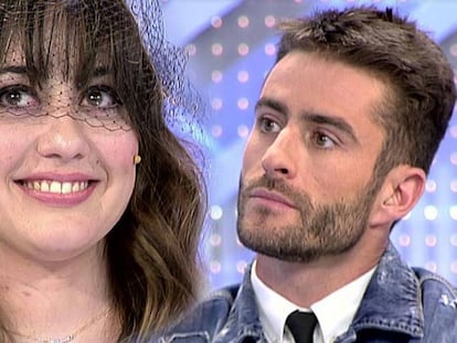 Isabel y Pelayo en el primer programa de la nueva etapa de 'Cámbiame'.