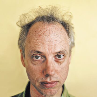 Todd Solondz, el hombre del pelo raro, posa para EP3 en Venecia.