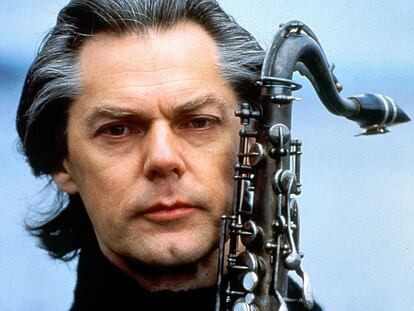 El saxofonista noruego Jan Garbarek en 2003.