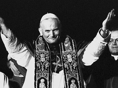Juan Pablo II, después de ser elegido en octubre de 1978.