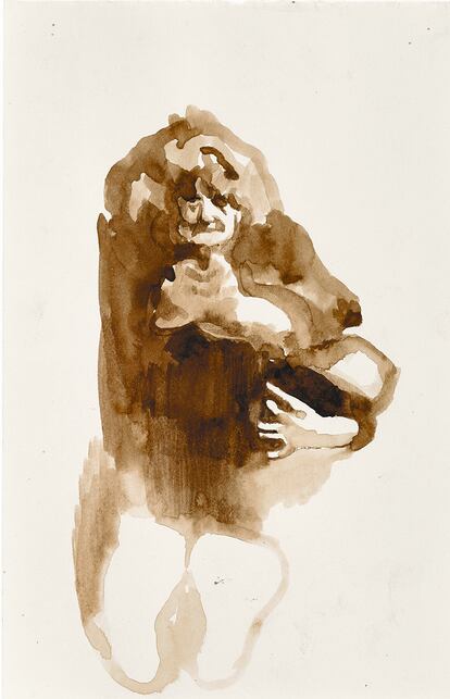 'Old Woman Breastfeeding', de Michael Armitage.