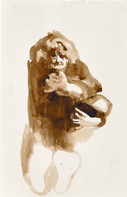 'Old Woman Breastfeeding', de Michael Armitage.