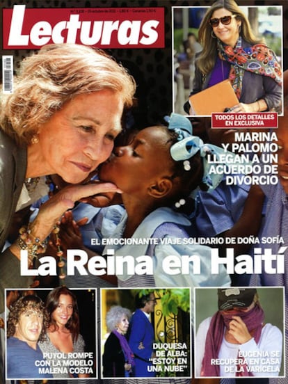 Portada de la revista <i>Lecturas</i>, del 13 al 19 de octubre de 2011