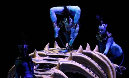 Un momento del espectaculo Toruk en el WiZink Center.