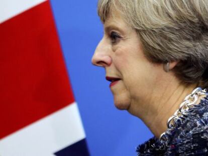 Theresa May, primera ministra británica.