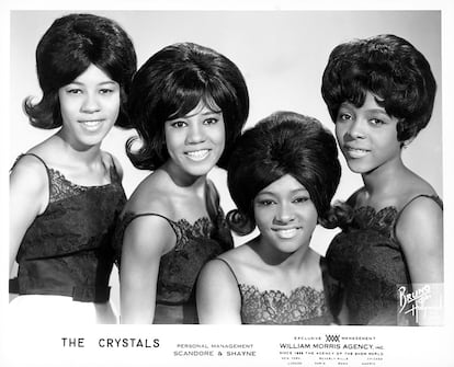 Los Ángeles, 1963: El grupo The Crystals con LaLa Brooks, Dolores «Dee Dee» Kinnebrew y Patricia Wright.
