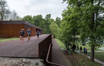 Estadio de Atletismo en Olot.