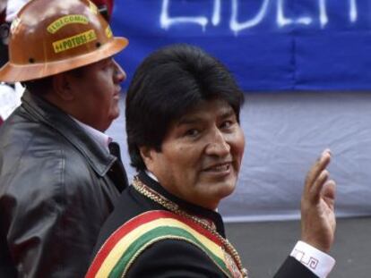 Evo Morales, presidente de Bolivia.