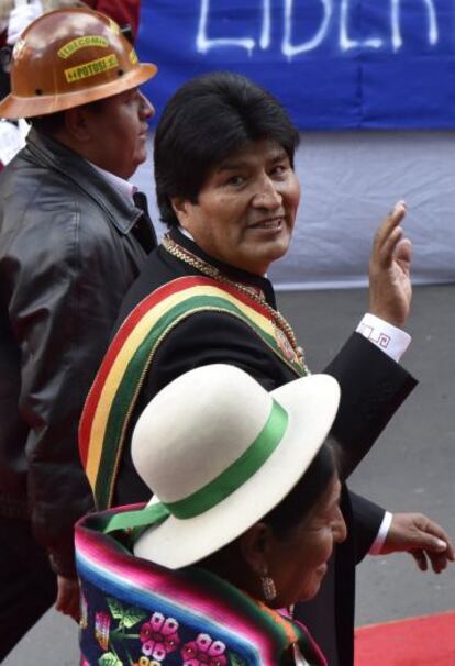 Evo Morales, presidente de Bolivia.