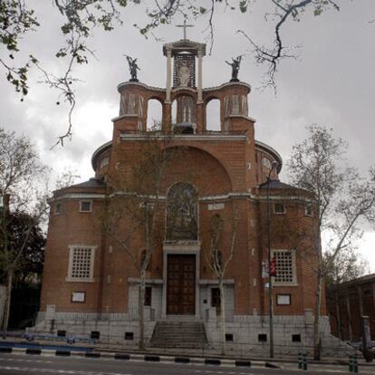 Iglesia de San Agustín, en la calle Joaquín Costa.