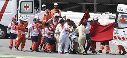 Salom, evacuado en Montmeló