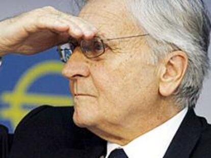 Jean Claude Trichet, en la rueda de prensa del 9 de junio de 2011