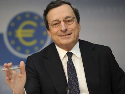 El presidente del BCE, Mario Draghi.
