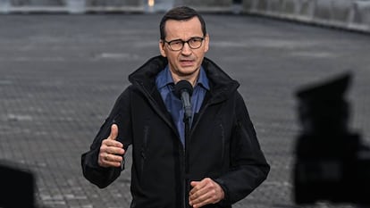 El primer ministro de Polonia, Mateusz Morawiecki. 