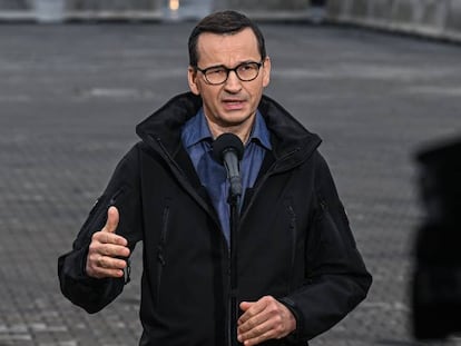 El primer ministro de Polonia, Mateusz Morawiecki. 