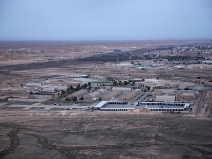 Imagen de archivo de la base aérea de Ain el Asad, atacada este miércoles por una salva de cohetes.