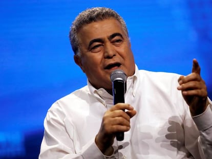 Amir Peretz, líder del Partido Laborista israelí, el pasado septiembre en Tel Aviv.