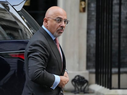 Nadhim Zahawi, el pasado octubre en la entrada del 10 de Downing Street.