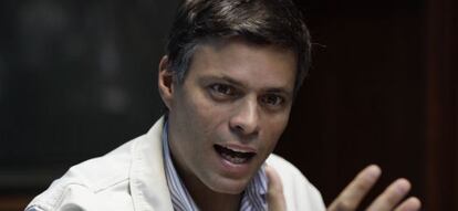 Leopoldo López, en una imagen de archivo de febrero de 2013