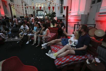 Espacio gastron&oacute;mico de Cibeles de Cine. 