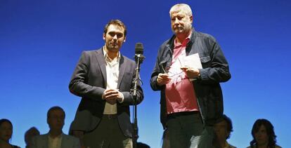 Lectura del manifiesto en un acto este martes en el Teatro Calderón.
