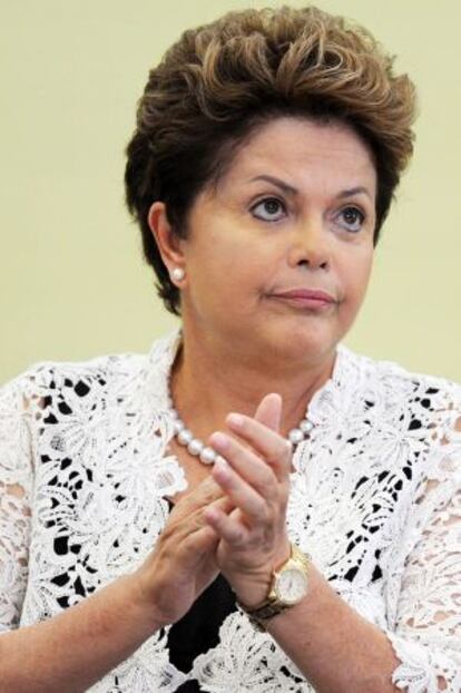 Dilma Rousseff, presidenta de Brasil