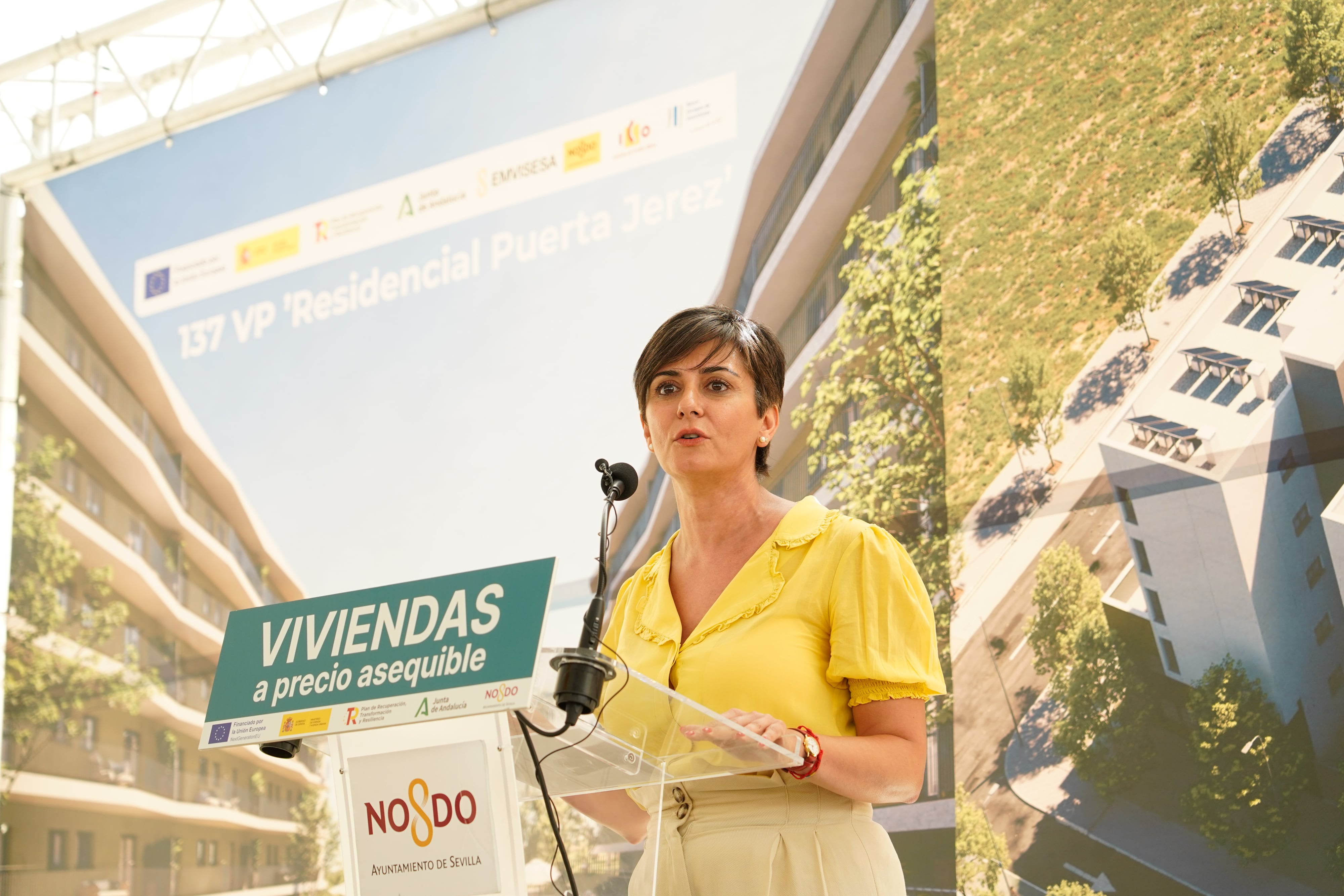 Isabel Rodríguez pide a comunidades y ayuntamientos que vean la vivienda “como un derecho”