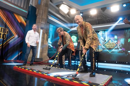 Pablo Motos y el actor Bill Murray en junio en 'El Hormiguero', en una imagen de Atresmedia.