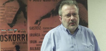Natxo de Felipe, del grupo Oskorri.