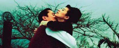 Tony Leung y Zhang Ziyi, la pareja de <i>2046,</i> de Wong Kar-wai.