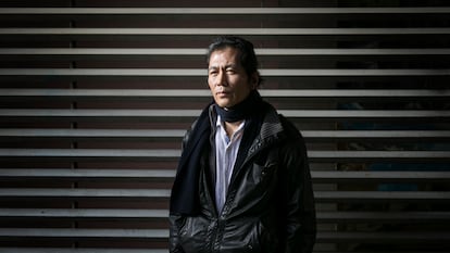 O pensador sul-coreano Byung-Chul Han, fotografado em Barcelona em fevereiro de 2018.
