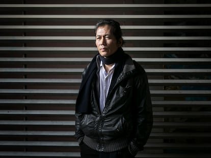 O pensador sul-coreano Byung-Chul Han, fotografado em Barcelona em fevereiro de 2018.