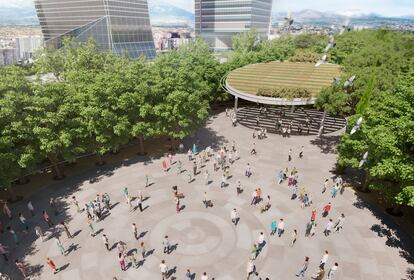 Ferrovial participa en la transformación de una de las principales arterias de la ciudad con el soterramiento del tramo comprendido entre la calle Sinesio Delgado y el Nudo Norte de Calle 30, generando una superficie urbanizable de casi 70.000 m² que albergarán zonas verdes que priorizan al peatón.