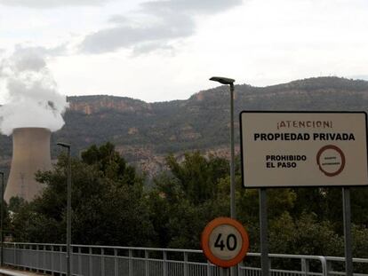 Central nuclear de Cofrentes (Valencia).