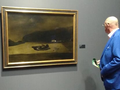 'Violetes imperials', l'obra que Dalí va pintar el 1938 prop de Mònaco que es pot veure a l'exposició del Fòrum Grimaldi.