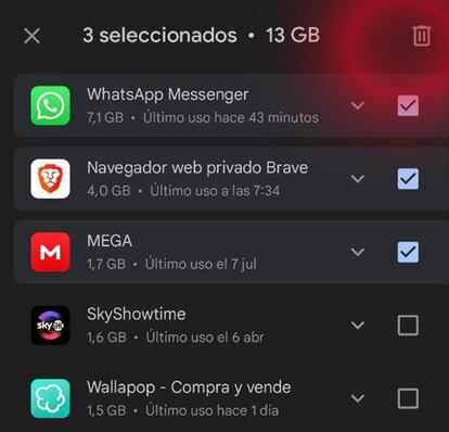 Eliminar Apps en Play Store