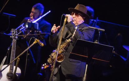 Van Morrison llenó ayer el teatro del Liceo
