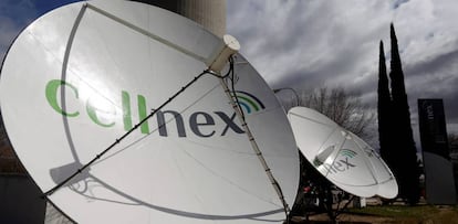 Una antena de Cellnex.