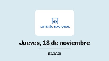 Lotería Nacional comprobar sorteo del jueves 13 de noviembre de 2025