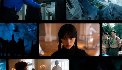 Imágenes de varias series de Netflix