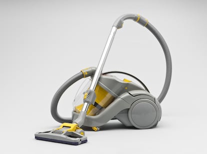 The Dyson DC02 vacuum cleaner has been part of the Museum of Modern Art's (MoMA) permanent collection in New York since 1994.