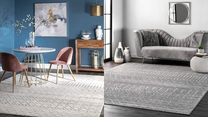 Esta alfombra para casa está disponible en una variedad de modelos y medidas